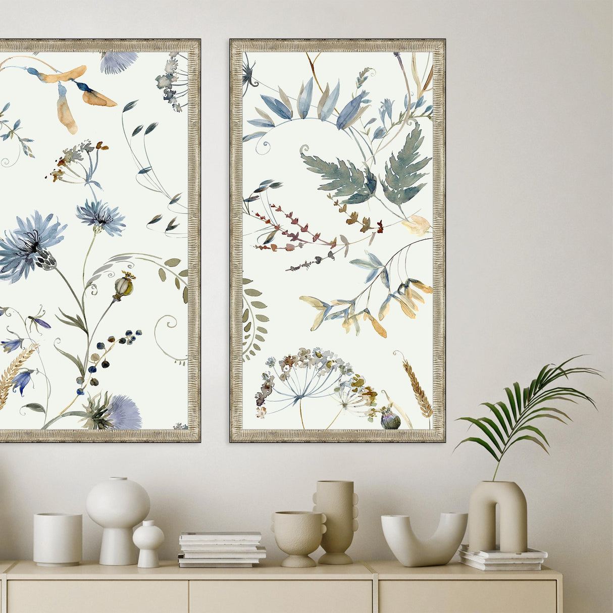 Paragon Nature's Gift II Blue 51 X 27 X 2 Wall Art