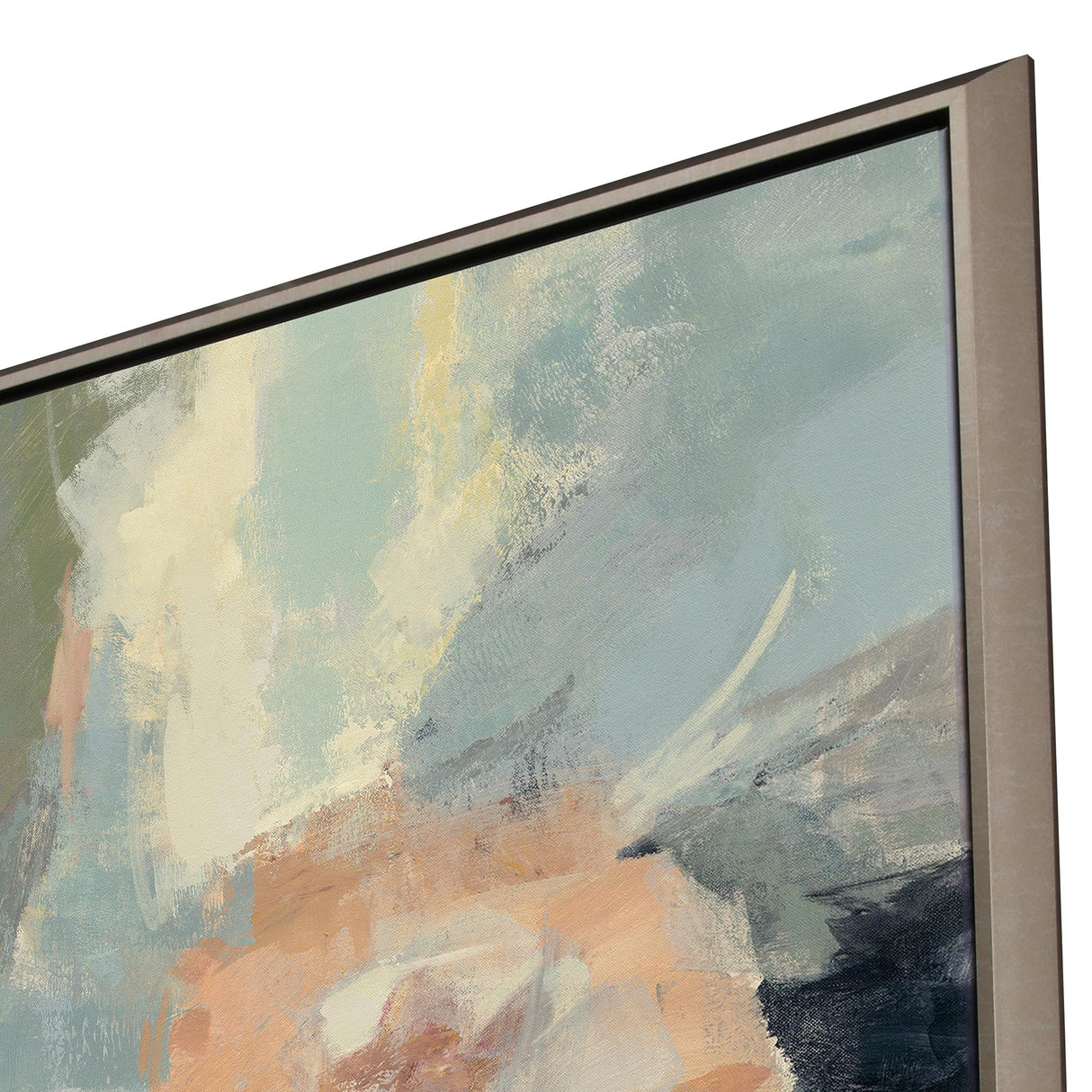 Paragon Farm Field Blue 53 X 53 X 3 Wall Art