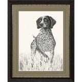 Paragon Canine Watch Black 43 X 35 X 2 Wall Art