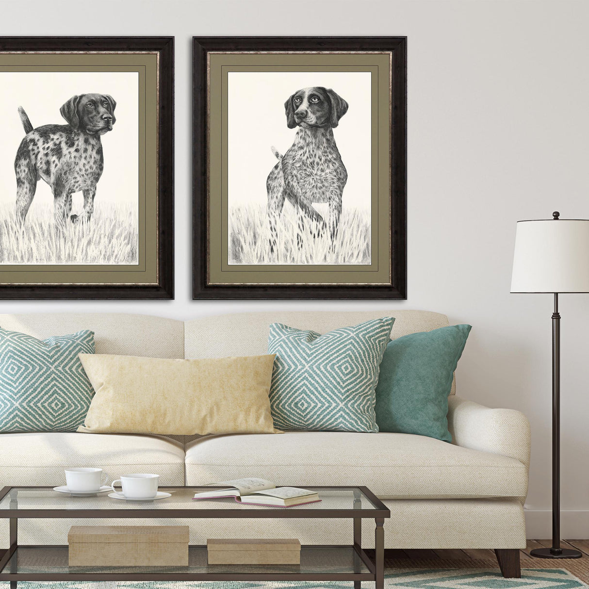 Paragon Canine Watch Black 43 X 35 X 2 Wall Art