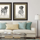 Paragon Canine Watch Black 43 X 35 X 2 Wall Art