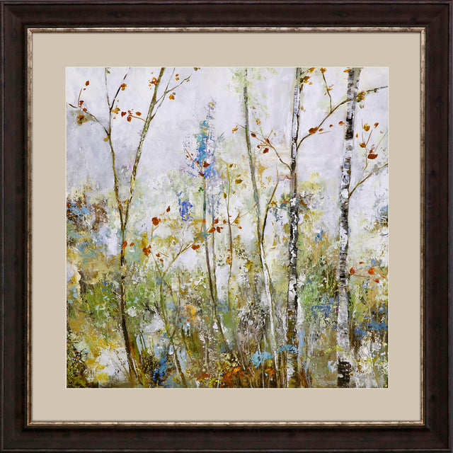 Paragon Birch Forest I Green 41 X 41 X 2 Wall Art