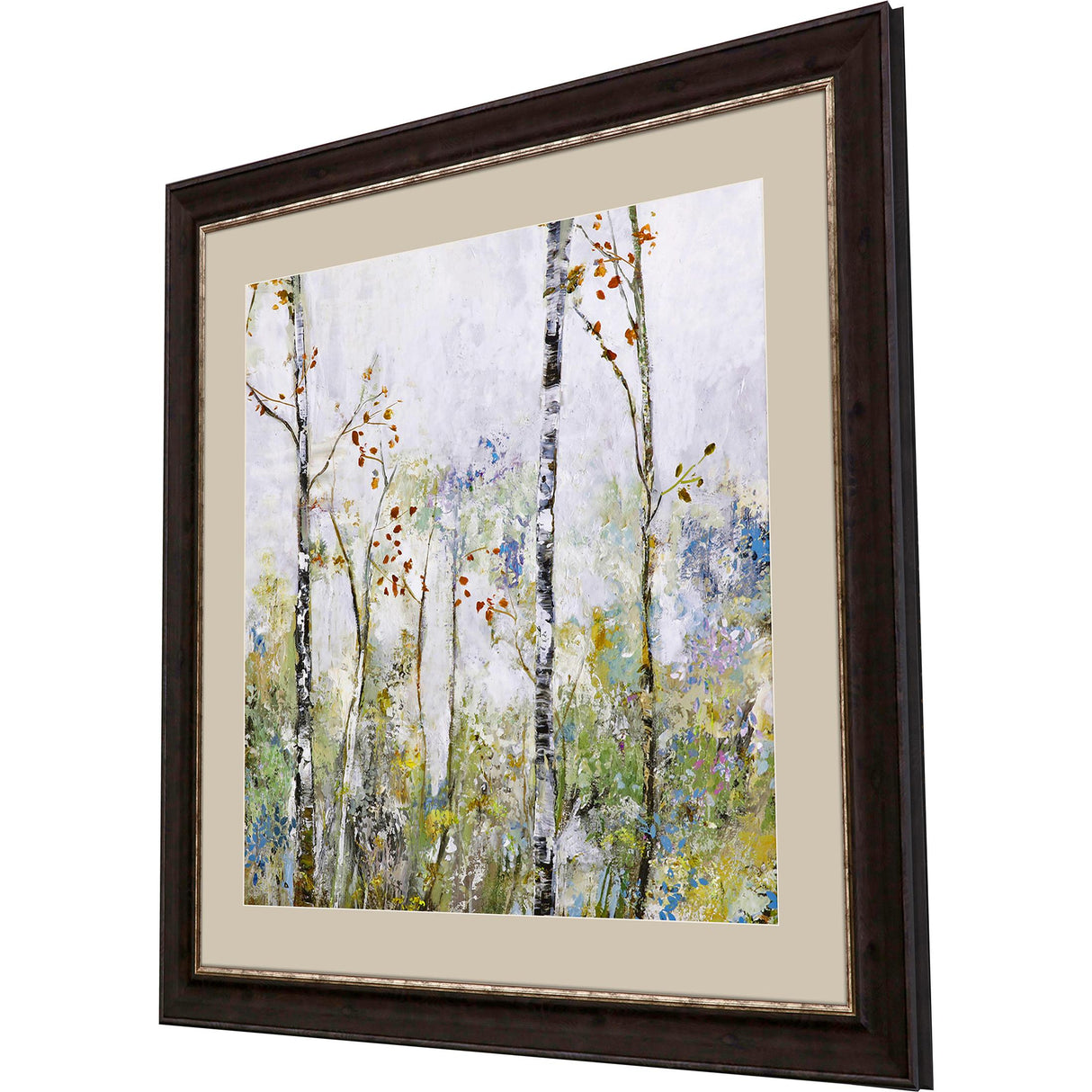 Paragon Birch Forest II Green 41 X 41 X 2 Wall Art