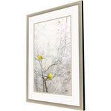 Paragon Yellow Birds in Trees I Gray 48 X 36 X 2 Wall Art