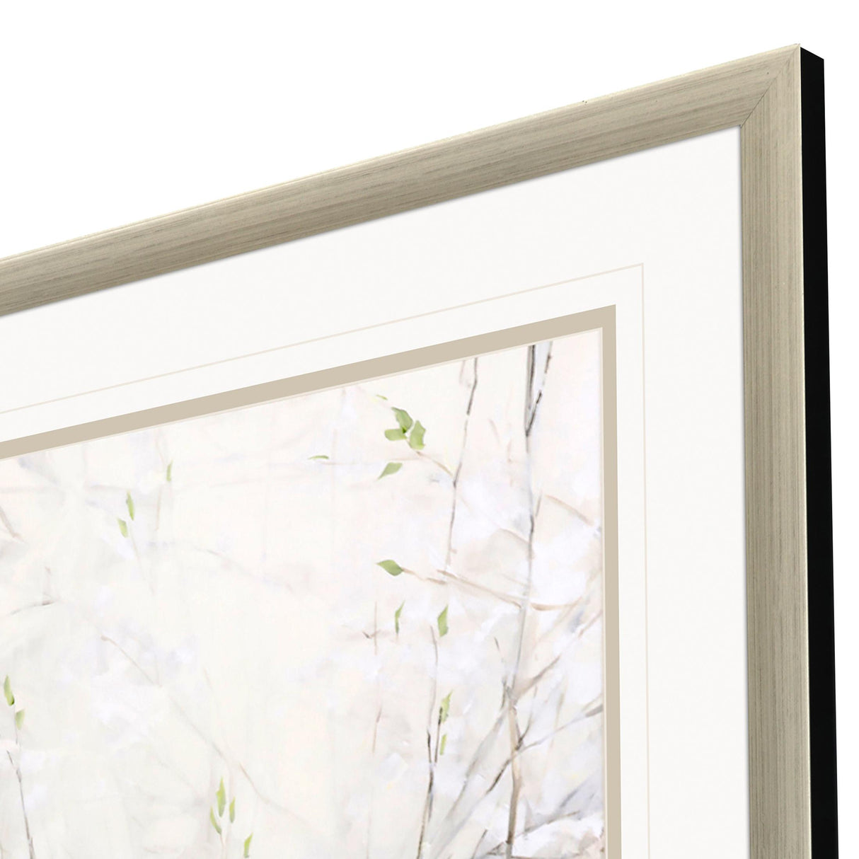 Paragon Yellow Birds in Trees I Gray 48 X 36 X 2 Wall Art