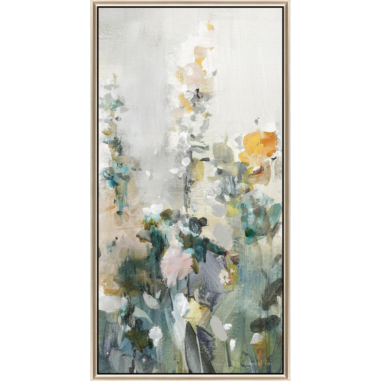 Paragon Rustic Garden I Blue 50 X 26 X 3 Wall Art