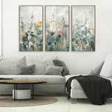 Paragon Rustic Garden II Blue 50 X 26 X 3 Wall Art