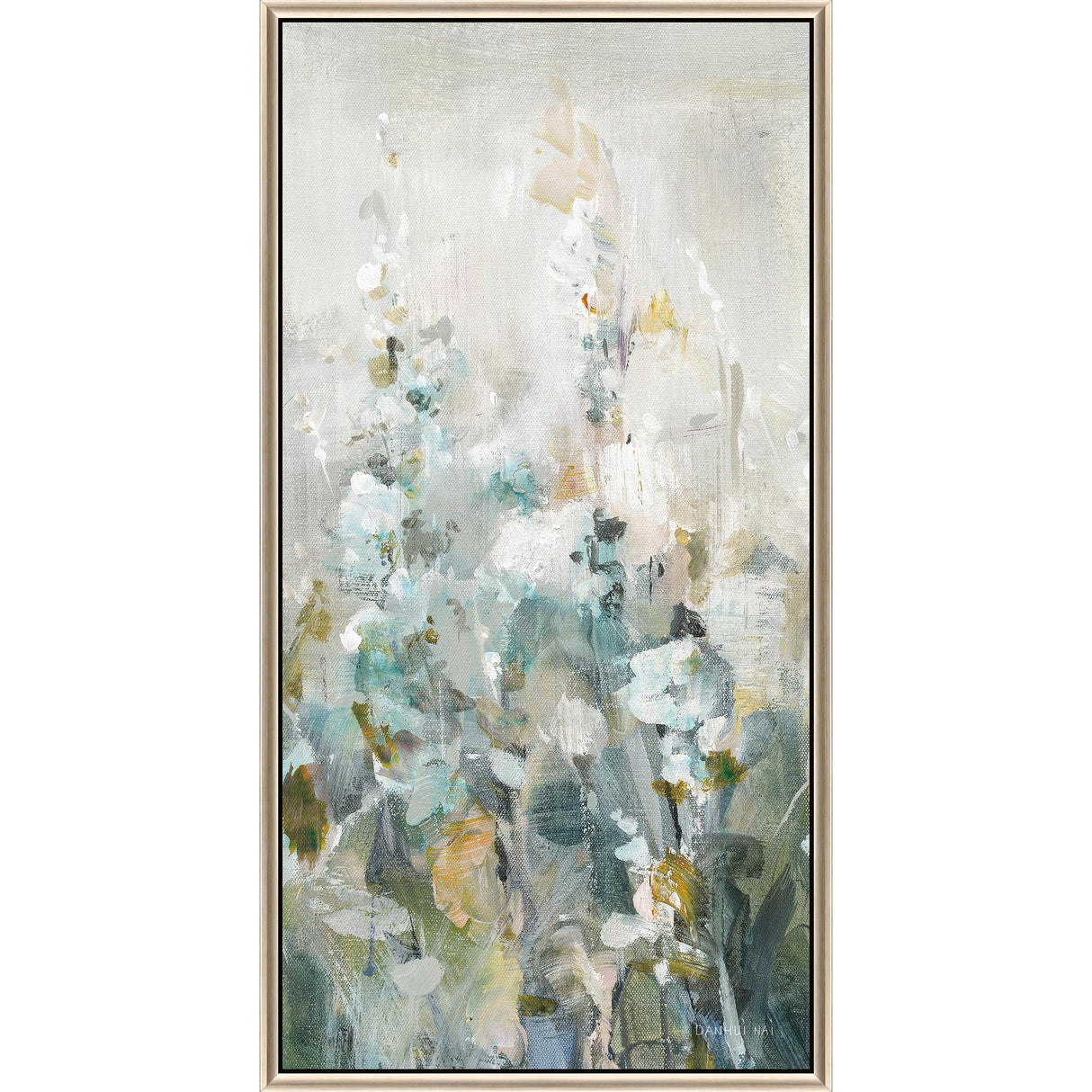 Paragon Rustic Garden III Blue 50 X 26 X 3 Wall Art