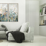 Paragon Rustic Garden III Blue 50 X 26 X 3 Wall Art