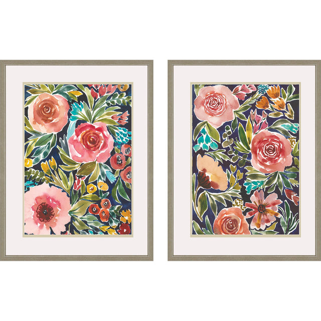 Paragon Flower Patch S/2 Multi 25 X 19 X 1 Wall Art