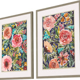 Paragon Flower Patch S/2 Multi 25 X 19 X 1 Wall Art