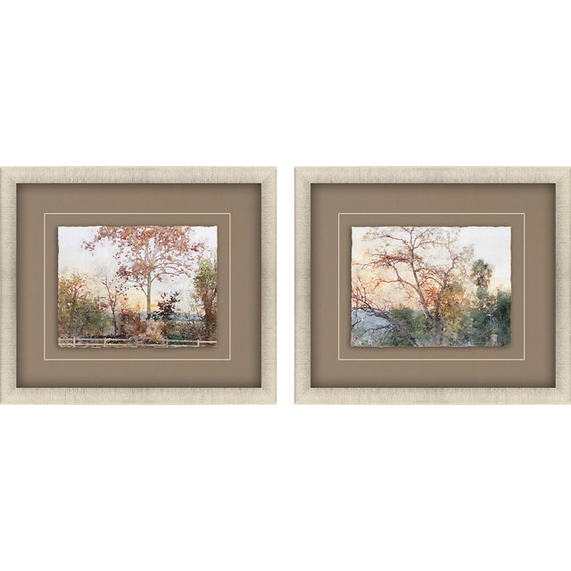 Paragon Quiet Place S/2 Green 23 X 27 X 2 Wall Art
