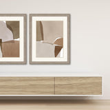 Paragon Translucent Harmony Beige 44 X 36 X 2 Wall Art