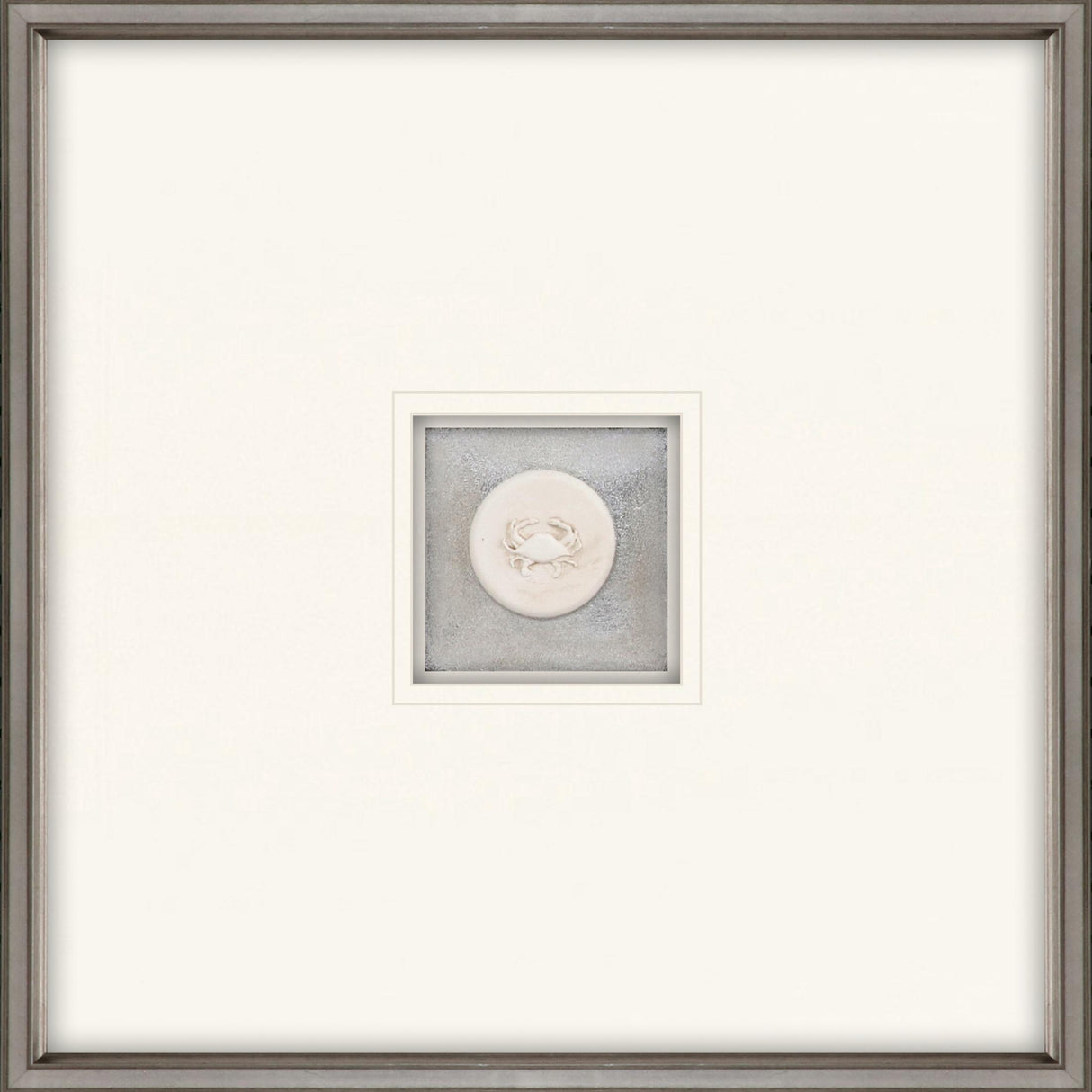 Paragon Crab Intaglio White 21 X 21 X 2 Wall Art