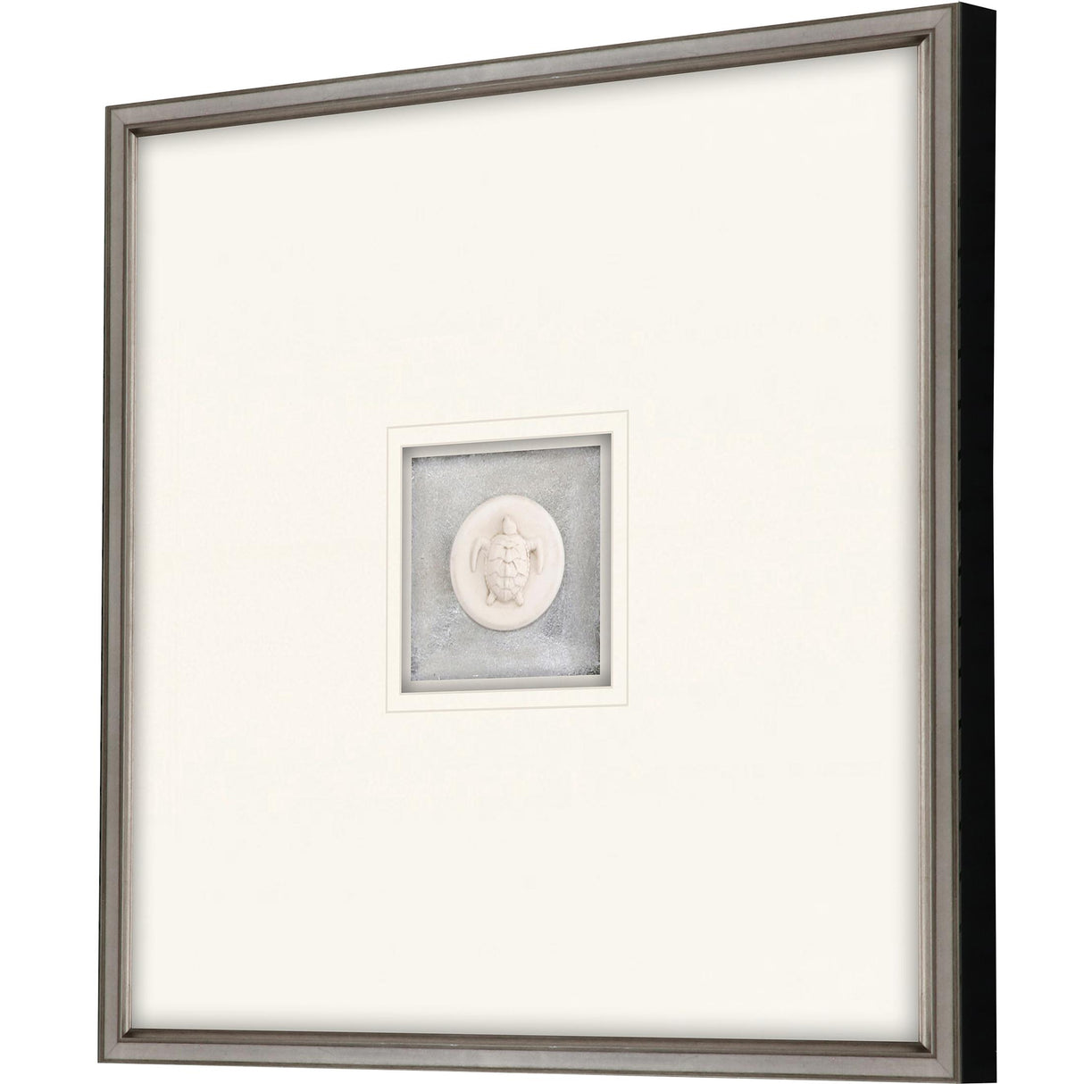 Paragon Turtle Intaglio White 21 X 21 X 2 Wall Art