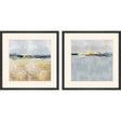 Paragon Gentle Horizon II S/2 Blue 26 X 26 X 2 Wall Art