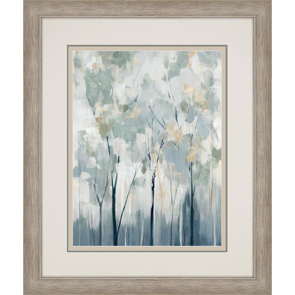 Paragon Blue Forest Adventure II Blue 36 X 30 X 2 Wall Art