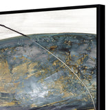 Paragon Teal Stones I Blue 50 X 40 X 3 Wall Art