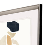 Paragon Silhouette Blocks Poise Blue 44 X 36 X 3 Wall Art