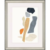 Paragon Silhouette Blocks Reflect Blue 44 X 36 X 3 Wall Art