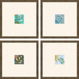 Paragon Botanica I S/4 Blue 16 X 16 X 1 Wall Art