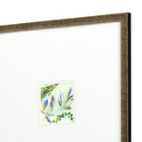 Paragon Botanica II S/4 Blue 16 X 16 X 1 Wall Art