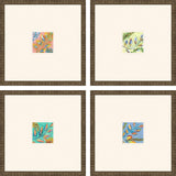 Paragon Botanica II S/4 Blue 16 X 16 X 1 Wall Art