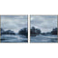 Paragon Morning Calm S/2 Blue 25 X 25 X 3 Wall Art
