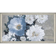 Paragon Lyrical Floral - Burst Blue 28 X 52 X 3 Wall Art