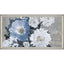 Paragon Lyrical Floral - Burst Blue 28 X 52 X 3 Wall Art