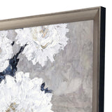 Paragon Lyrical Floral - Burst Blue 28 X 52 X 3 Wall Art