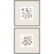 Paragon Coastal Blooms S/2 Blue 22 X 22 X 2 Wall Art