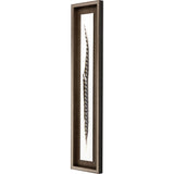 Paragon Lady Amhurst Feather Brown 41 X 09 X 2 Wall Art