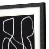 Paragon Naive Lines I S/3 Black 20 X 17 X 2 Wall Art