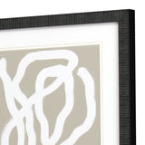 Paragon Naive Lines III S/3 Black 20 X 17 X 2 Wall Art