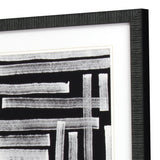 Paragon Naive Lines IV S/3 Black 20 X 17 X 2 Wall Art
