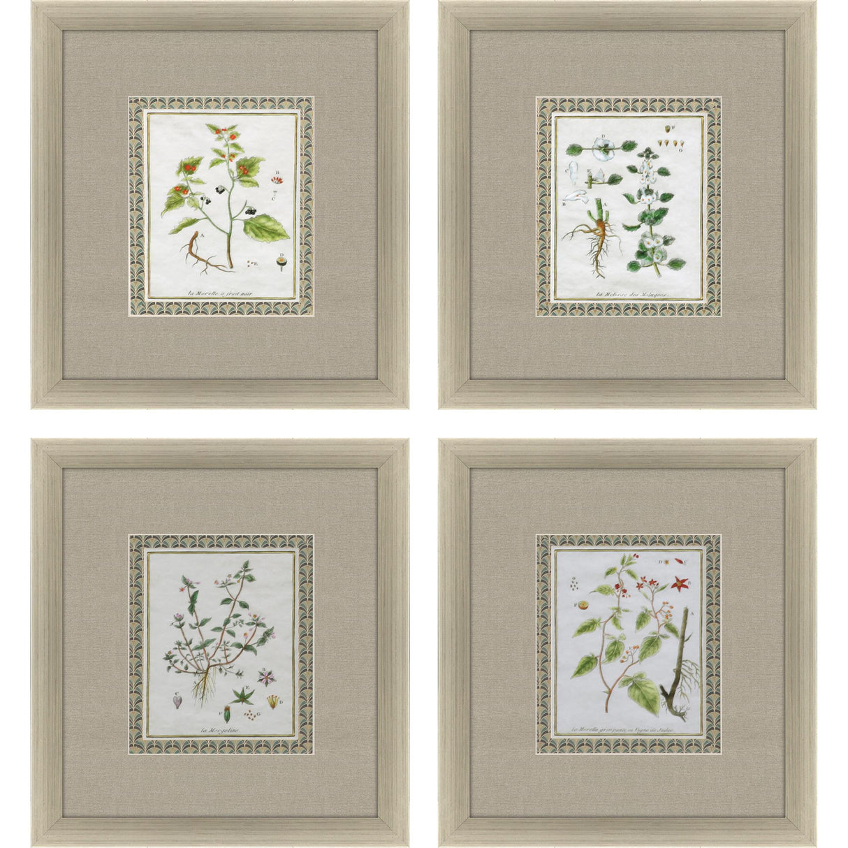 Paragon La Passerage II S/4 Green 21 X 19 X 2 Wall Art