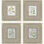 Paragon La Passerage II S/4 Green 21 X 19 X 2 Wall Art
