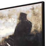 Paragon Elegant Grand Black 42 X 42 X 2 Wall Art