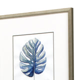 Paragon Plant Drawings S/4 Blue 17 X 15 X 1 Wall Art