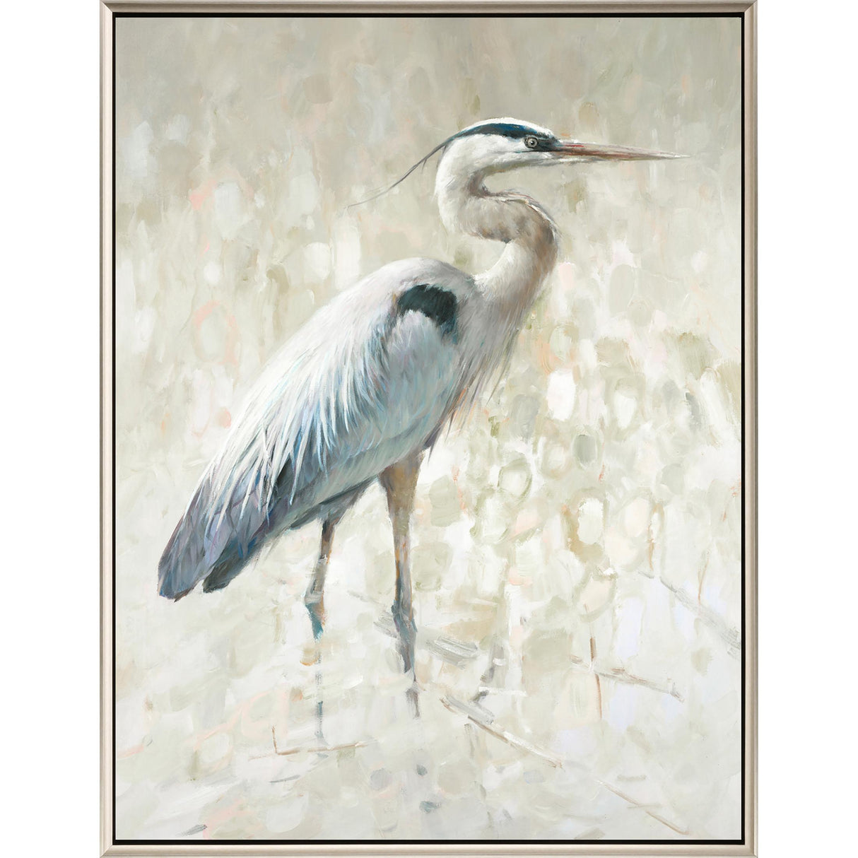 Paragon Great Blue Heron I White 50 X 38 X 3 Wall Art
