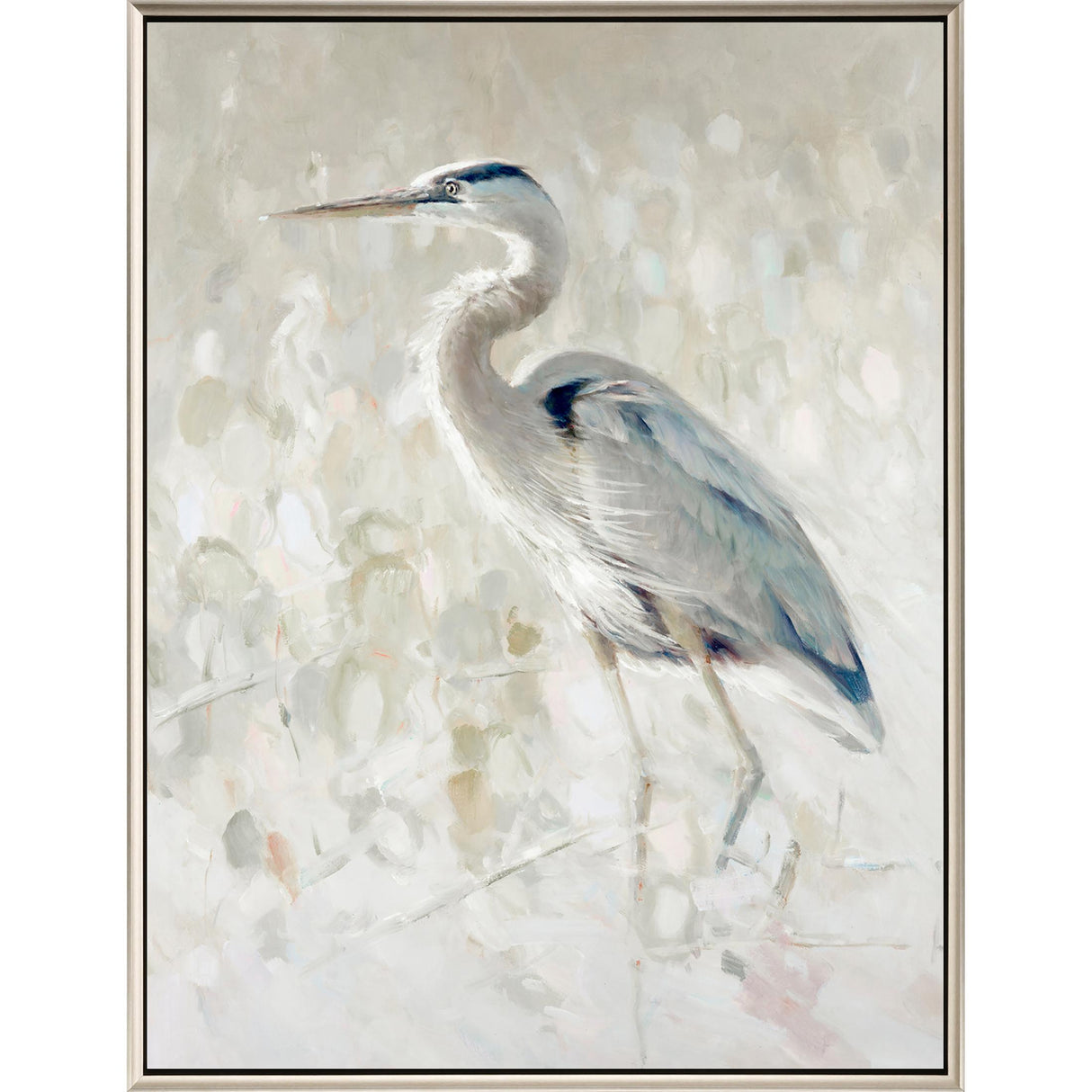 Paragon Great Blue Heron II White 50 X 38 X 3 Wall Art