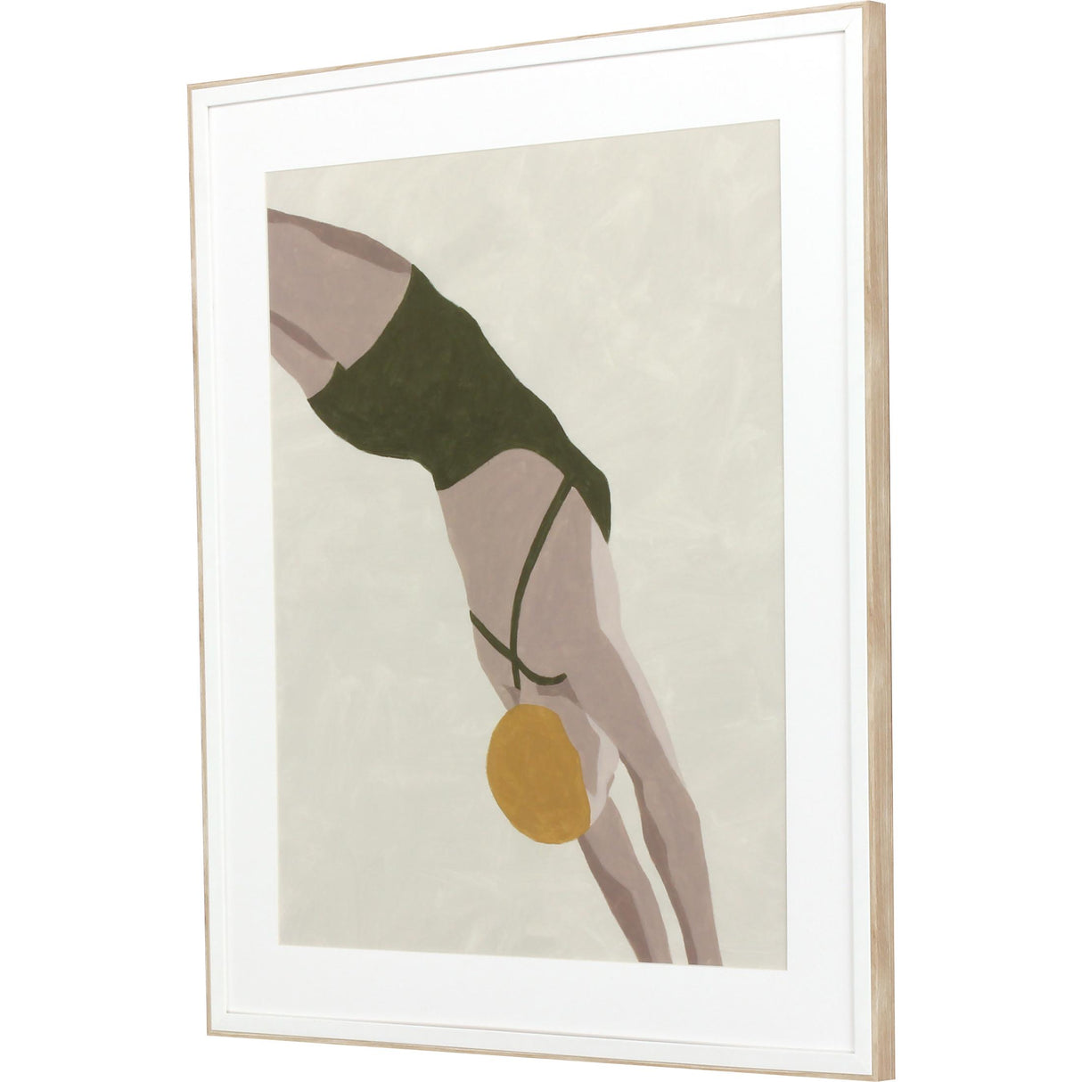 Paragon Plunge Green 33 X 27 X 2 Wall Art