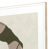 Paragon Plunge Green 33 X 27 X 2 Wall Art