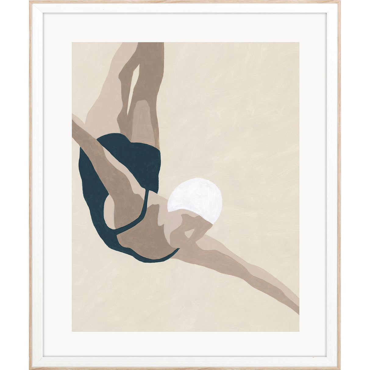 Paragon Dive Blue 33 X 27 X 2 Wall Art