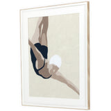 Paragon Dive Blue 33 X 27 X 2 Wall Art