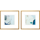 Paragon Emerging S/2 Blue 25 X 25 X 1 Wall Art