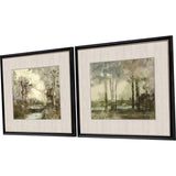 Paragon Sunset Pond II S/2 Green 26 X 30 X 1 Wall Art