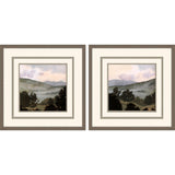Paragon Valley S/2 Green 22 X 22 X 2 Wall Art