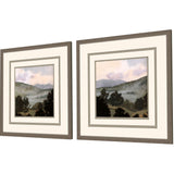Paragon Valley S/2 Green 22 X 22 X 2 Wall Art